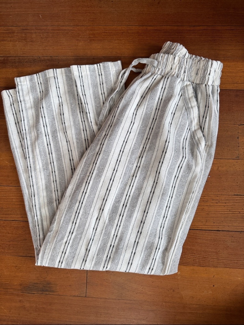 Striped Wide Leg Pants